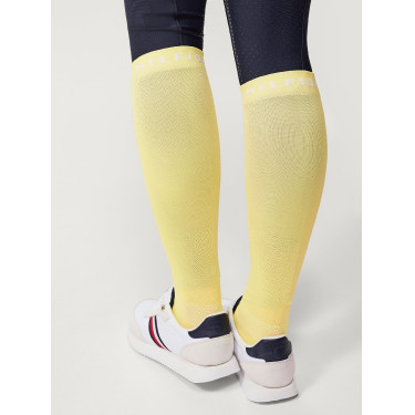 Calcetines Tommy Hilfiger Equestrian Newburgh Limón ella Amarillo