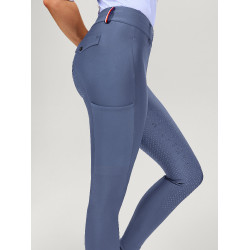 Pantalón Tommy Hilfiger Equestrian Highland Hybrid mujer full grip Índigo desteñido Azul