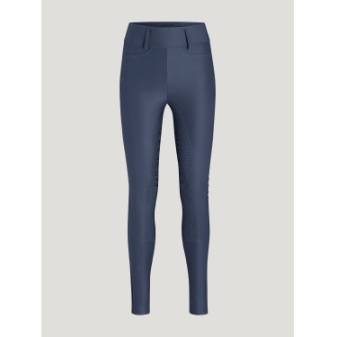 Pantalón Tommy Hilfiger Equestrian Highland Hybrid mujer full grip Índigo desteñido Azul