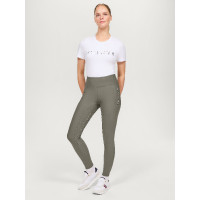 Legging Tommy Hilfiger Equestrian Devon full grip mujer Ceniza Azul marino
