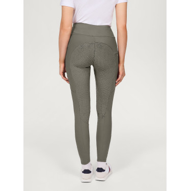Legging Tommy Hilfiger Equestrian Devon full grip mujer Ceniza Azul marino