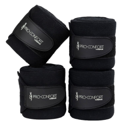 Juego de 4 vendas de descanso ProConfort Pim Negro