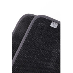 Juego de 2 subvendajes de malla 3D de terciopelo ProConfort Pilmo Negro