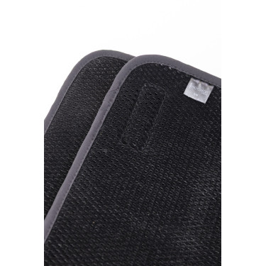 Juego de 2 subvendajes de malla 3D de terciopelo ProConfort Pilmo Negro