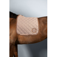Sudadera para silla de montar Harcour Etoile con perlas Champán Beige