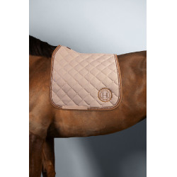 Sudadera para silla de montar Harcour Etoile con perlas Champán Beige