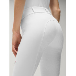 Pantalón Tommy Hilfiger Equestrian Lea full grip Blanco óptico