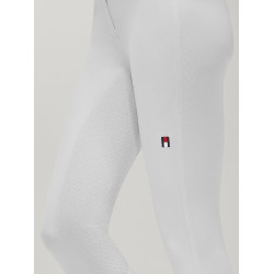 Pantalón Tommy Hilfiger Equestrian Lea full grip Blanco óptico