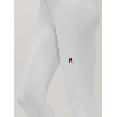Pantalón Tommy Hilfiger Equestrian Lea full grip Blanco óptico
