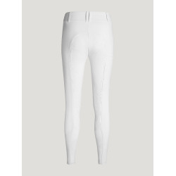 Pantalón Tommy Hilfiger Equestrian Lea full grip Blanco óptico