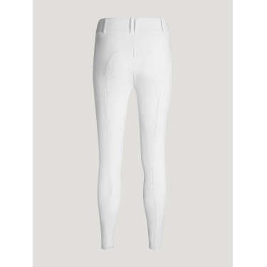 Pantalón Tommy Hilfiger Equestrian Lea full grip Blanco óptico