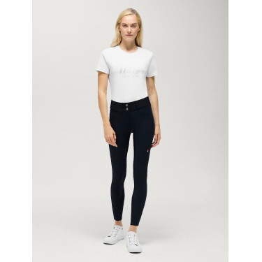 Pantalón Tommy Hilfiger Equestrian Lea full grip Cielo del desierto Azul