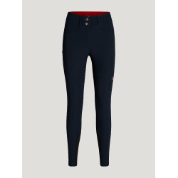 Pantalón Tommy Hilfiger Equestrian Lea full grip Cielo del desierto Azul