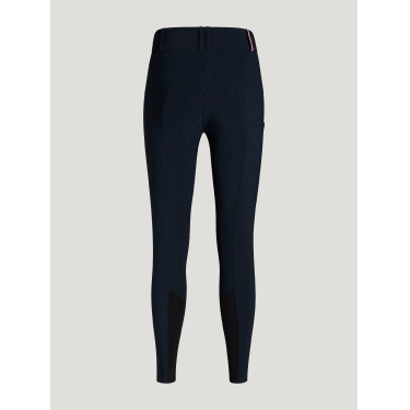 Pantalón Tommy Hilfiger Equestrian Lea full grip Cielo del desierto Azul
