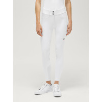 Pantalón Tommy Hilfiger Equestrian Lea grip de rodilla para mujer Blanco óptico