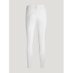 Pantalón Tommy Hilfiger Equestrian Lea grip de rodilla para mujer Blanco óptico