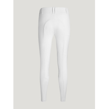 Pantalón Tommy Hilfiger Equestrian Lea grip de rodilla para mujer Blanco óptico