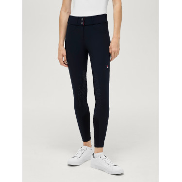 Pantalón Tommy Hilfiger Equestrian Lea grip de rodilla para mujer Cielo del desierto Azul