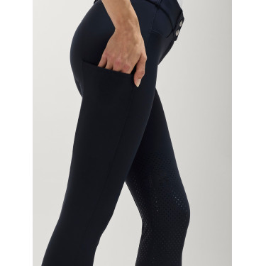 Pantalón Tommy Hilfiger Equestrian Lea grip de rodilla para mujer Cielo del desierto Azul