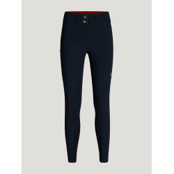 Pantalón Tommy Hilfiger Equestrian Lea grip de rodilla para mujer Cielo del desierto Azul