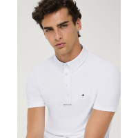 Polo de concurso Alex Tommy Hilfiger Equestrian de manga corta para hombre Blanco óptico