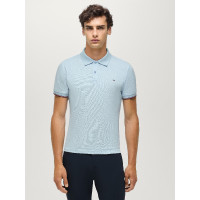 Polo de manga corta Davis Tommy Hilfiger Equestrian hombre Azul suave