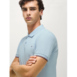 Polo de manga corta Davis Tommy Hilfiger Equestrian hombre Azul suave