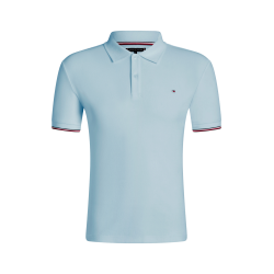 Polo de manga corta Davis Tommy Hilfiger Equestrian hombre Azul suave