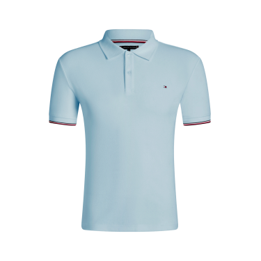 Polo de manga corta Davis Tommy Hilfiger Equestrian hombre Azul suave