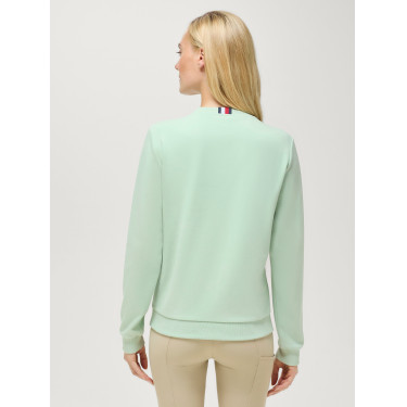 Jersey de cuello redondo Belair con strass Tommy Hilfiger Equestrian mujer Menta Belair Jersey de cuello redondo Belair con strass Tommy Hilfiger Equestrian mujer Menta Belair