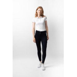 Pantalón térmico con asiento completo Mira para mujer Horze Gris humo