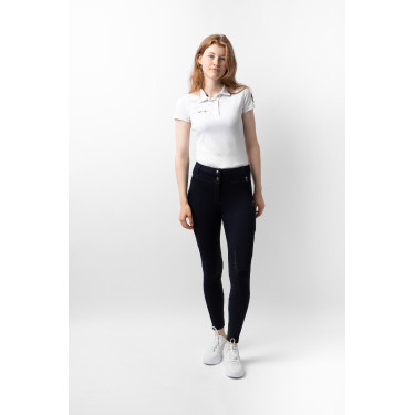 Pantalón térmico con asiento completo Mira para mujer Horze Gris humo
