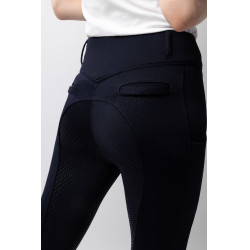 Pantalón térmico con asiento completo Mira para mujer Horze Gris humo