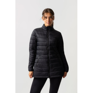 Parka acolchada 3 en 1 Horze Isabella mujer Negro