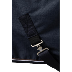 Manta de Exterior para Poni Glasgow 100g Horze Arándano Gris