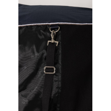 Manta de Exterior para Poni Glasgow 100g Horze Arándano Gris