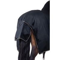 Manta de Exterior con Cubre Cuello para Poni Glasgow 100g Horze Azul oscuro