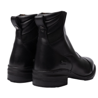 Botas jodhpur Horze Oldenburg de cuero con cremallera frontal Negro