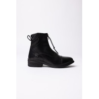 Botas jodhpur Horze Oldenburg de cuero con cremallera frontal Negro
