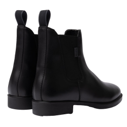Botas Jodhpur Horze Somerset de cuero vegano Negro