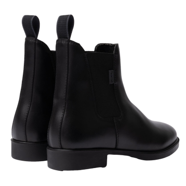 Botas Jodhpur Horze Somerset de cuero vegano Negro