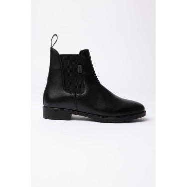 Botas Jodhpur Horze Somerset de cuero vegano Negro