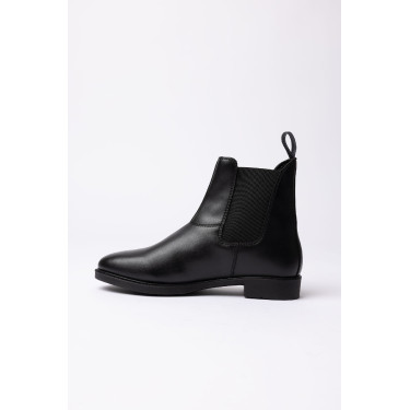 Botas Jodhpur Horze Somerset de cuero vegano Negro
