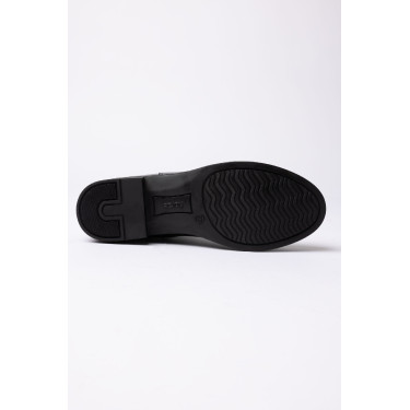 Botas Jodhpur Horze Somerset de cuero vegano Negro