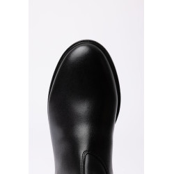 Botas Jodhpur Horze Somerset de cuero vegano Negro