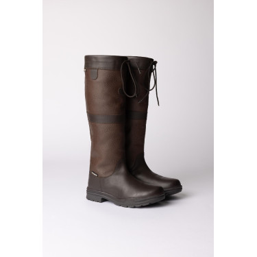Botas de exterior impermeables Horze Badminton Castaño Marrón