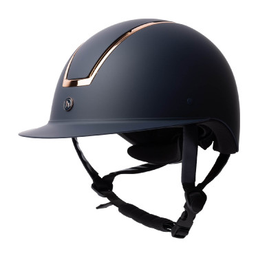 Casco Horze Altitude Marino / oro rosa Azul marino