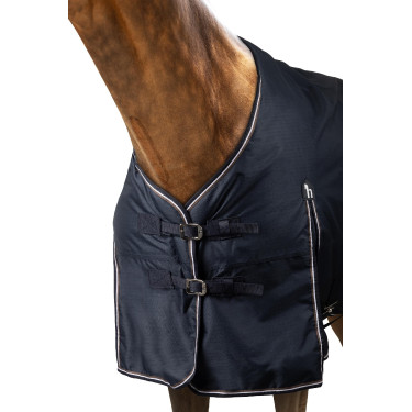 Manta de exterior Glasgow Horze 400 g Arándano Gris