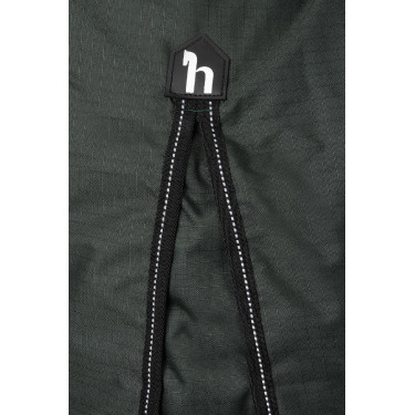 Manta de exterior Horze Helsinki cuello alto 0 g Escarabajo verde