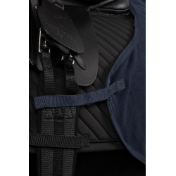 Manta polar de ejercicio 2 en 1 Horze Marino Azul marino